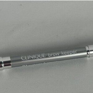 Clinique Brow Keeper 01 Warm Brown Pencil And Brush .025 Oz Mini Travel